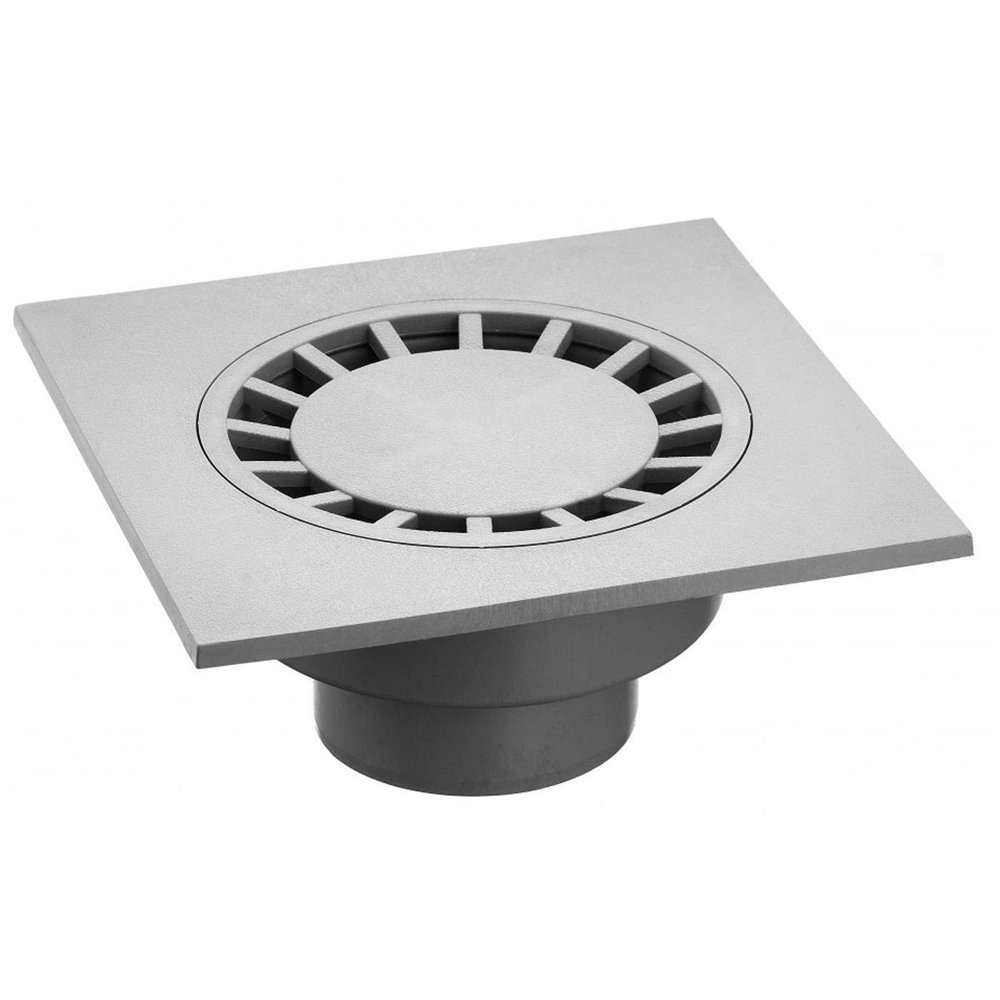 Upmann Vertical House and Yard Drain with Odor Trap, Load-Bearing up to 2 t, 250 x 250 mm