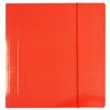 10 A4 Elastic Folders / Corner-Fastener Folders, Red High-Gloss Cardstock view 1