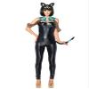 Egyptian Cat Goddess Women's Costume, Black/Gold, L view 1
