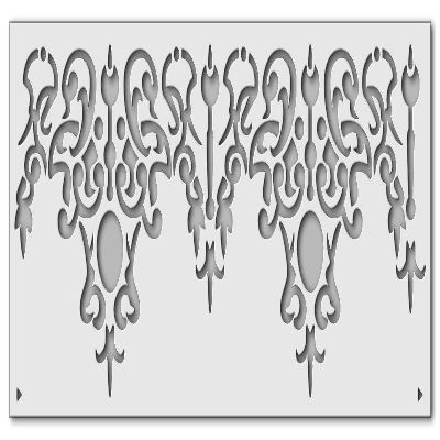 Marrakesch Wall Stencil (120 x 45 cm)