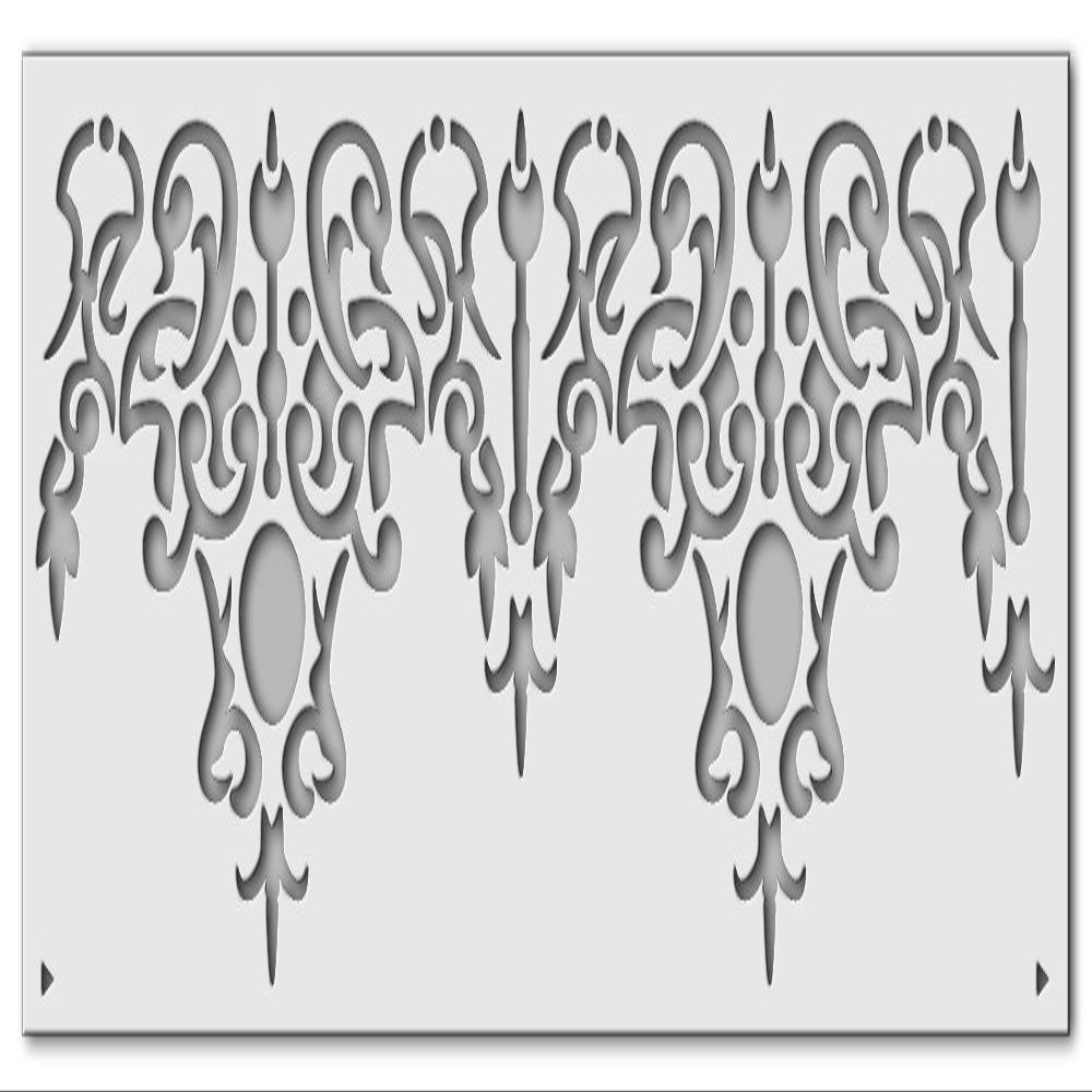 Marrakesch Wall Stencil (120 x 45 cm)