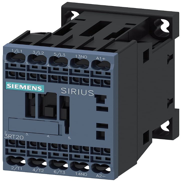 Siemens AC-3 Contactor 5.5 kW, 400 V, 1 NO, 24 V DC Diode, Gas Pressure Spring