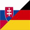 U24 Slovakia–Germany Boat Flag, Premium Quality, 100 x 150 cm view 1