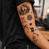 Tinsley Transfers Pirate Tattoos for Adults view 3