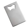 Credit Card Bottle Opener, Stainless Steel, 3 3/8 x 2 1/8 in view 2