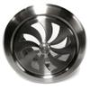 Domodul V2A Stainless Steel Ventilation Rosette, Adjustable, DN100 Connection view 1