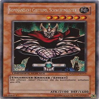HA01-DE013 Commander Gottoms, Swordmaster