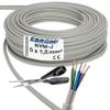 EBROM NYM-J 5 x 1.5 mm Sheathed Installation Cable, Gray, 90 m view 1