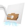 10 Vacuum Cleaner Bags Compatible with AEG Vampyr 400–499, Original Size 11/13, Boogie 1100 view 3