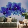 murando Orchid Flower Nonwoven Photo Wallpaper, 200 x 140 cm, Bedroom view 2