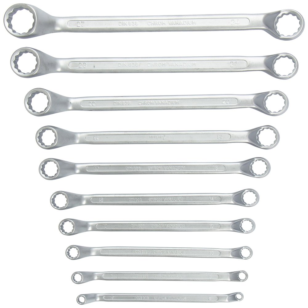 Forum 10-Piece Double Box-End Wrench Set, DIN 838, 4317784844994