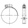 Format 4032104003126 Hose Clamp 12 W1, 130–150 mm view 2