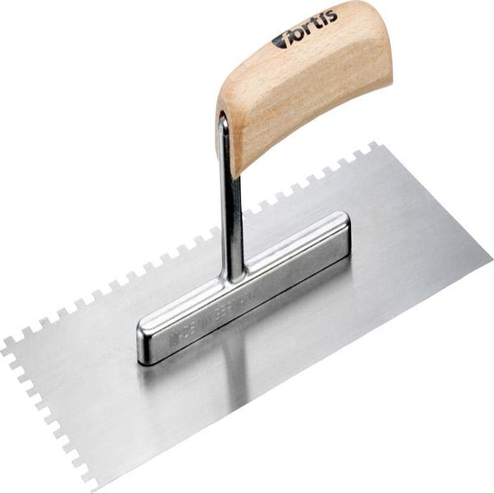 Fortis Notched Trowel, 280 x 130 mm, 6 x 6 mm Notch