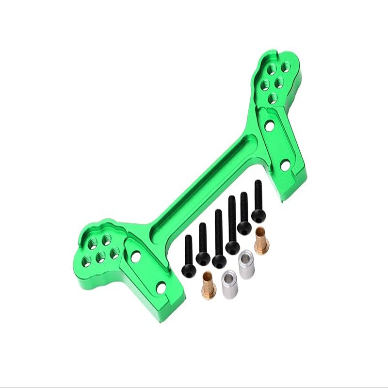 GPM DT-03 Aluminum Front Shock Tower Tuning Part, 1 Pc, Green
