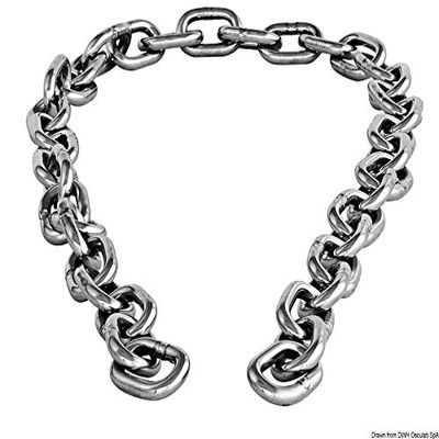 Osculati Pair of AISI 316 Chain Sections, 8 mm