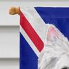 Caroline's Treasures sc9827chf Westie with English Union Jack British Flag Canvas, Large, Multicolor view 3