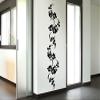 Grandora Hibiscus Flower Vine Wall Decal Amelie I, Light Brown, 38 x 190 cm view 1