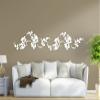 Grandora Hibiscus Flower Vine Wall Decal Amelie I, Light Brown, 38 x 190 cm view 2