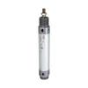 RIEGLER 105865-2.DM.40250 Double-Acting Round Cylinder, Magnetic Piston, Ø40 mm, 250 mm Stroke, G 1/4 view 1