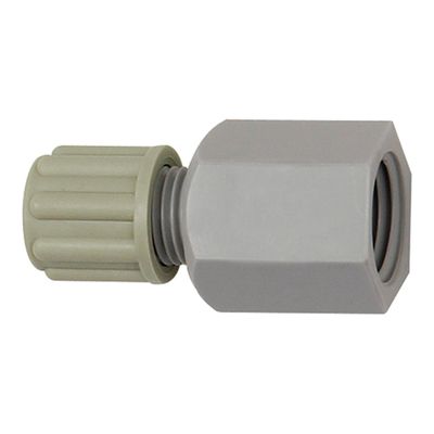RIEGLER 110791-120.71 Straight Screw-In Fitting G 1/2 Female, for 4/6 mm Hose, PA, 1 pc.