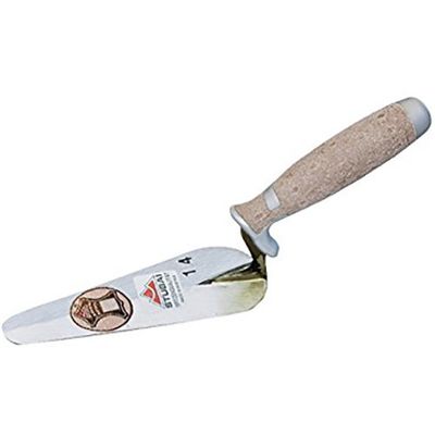 Stubai 431018LE “Österreich” Cat’s Tongue Trowel with Leather Handle, 180 mm