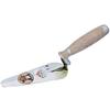 Stubai 431018LE “Österreich” Cat’s Tongue Trowel with Leather Handle, 180 mm view 1