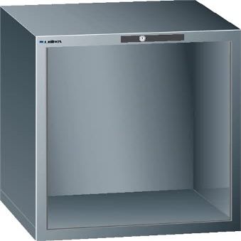 Drawer cabinet housing with code lock, W x D x H 1023 x 725 x 1450 mm, RAL 7035 light gray