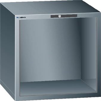 Drawer cabinet housing with code lock, W x D x H 1023 x 725 x 1450 mm, RAL 7035 light gray