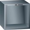 Drawer cabinet housing with code lock, W x D x H 1023 x 725 x 1450 mm, RAL 7035 light gray view 1