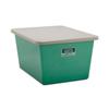 GRP container, 1,500 L, 1,820 x 1,390 x 800 mm, gray view 3