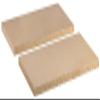 Particleboard reinforcement for frame pull-out with partial extension, 40 mm thick, 2-piece, for 890 x 1,060 mm platform view 1