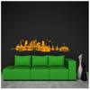 Samunshi Berlin Skyline Wall Decal, 150 x 34 cm, Lavender view 3