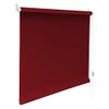 Easy&Fix Blackout Mini Roller Blind, Clamp-Fit, Chain Operation, 160 x 160 cm, Wine Red view 1