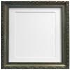Frames by Post Shabby Chic Picture Frame, Plastic, Silver, 12 x 12 in, Image Size 10 x 10 in view 3