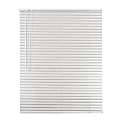 Premium Aluminum Venetian Blind 80 x 190 cm, White, Left-Side Controls