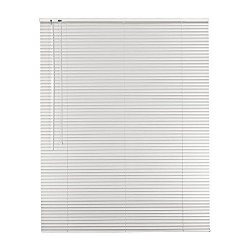 Premium Aluminum Venetian Blind 80 x 190 cm, White, Left-Side Controls