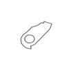 Union 280042 Steel Derailleur Hanger, GH-076 view 3