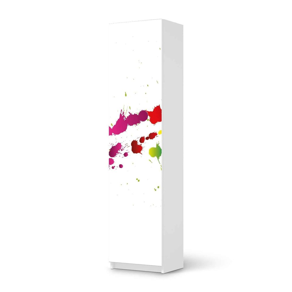 Furniture Wrap for IKEA PAX Wardrobe, 201 cm Tall, 1 Door – Splash 2