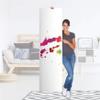 Furniture Wrap for IKEA PAX Wardrobe, 201 cm Tall, 1 Door – Splash 2 view 3