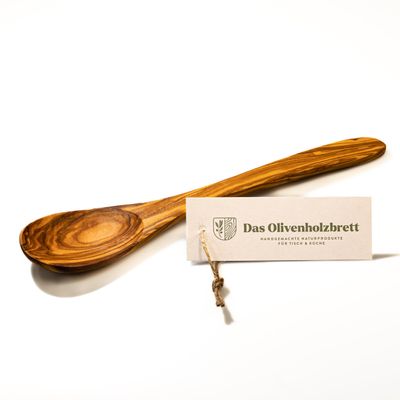 Olive Wood Cooking Spoon, 35 cm