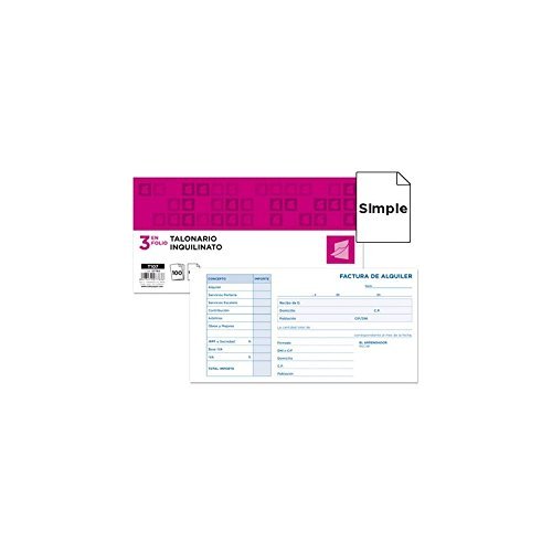 Liderpapel T107 Receipt Book