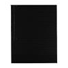 Premium Clamp-Fit Aluminum Venetian Blind 90 x 130 cm, Black, Left Control view 1