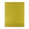 Easy-Shadow Aluminum Venetian Blind 55 x 160 cm, Yellow, Right-Side Controls, Custom-Made view 1