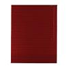 Easy-Shadow High-Quality Aluminum Venetian Blind 120 x 150 cm, Red, Right-Side Control, Custom-Made view 1