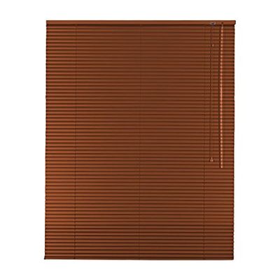 Easy-Shadow Premium Aluminum Venetian Blind, 185 x 160 cm, Terracotta, Right-Side Controls, Custom-Made