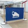 Adfresco Queue Management Barrier System with Banner, 1800 mm Full Bay, Single-Sided Canvas Print view 1