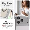 EAZY CASE for iPhone 17 Pro Max, 360° Rotating Ring Holder, Stand, MagSafe Compatible, Gray view 2