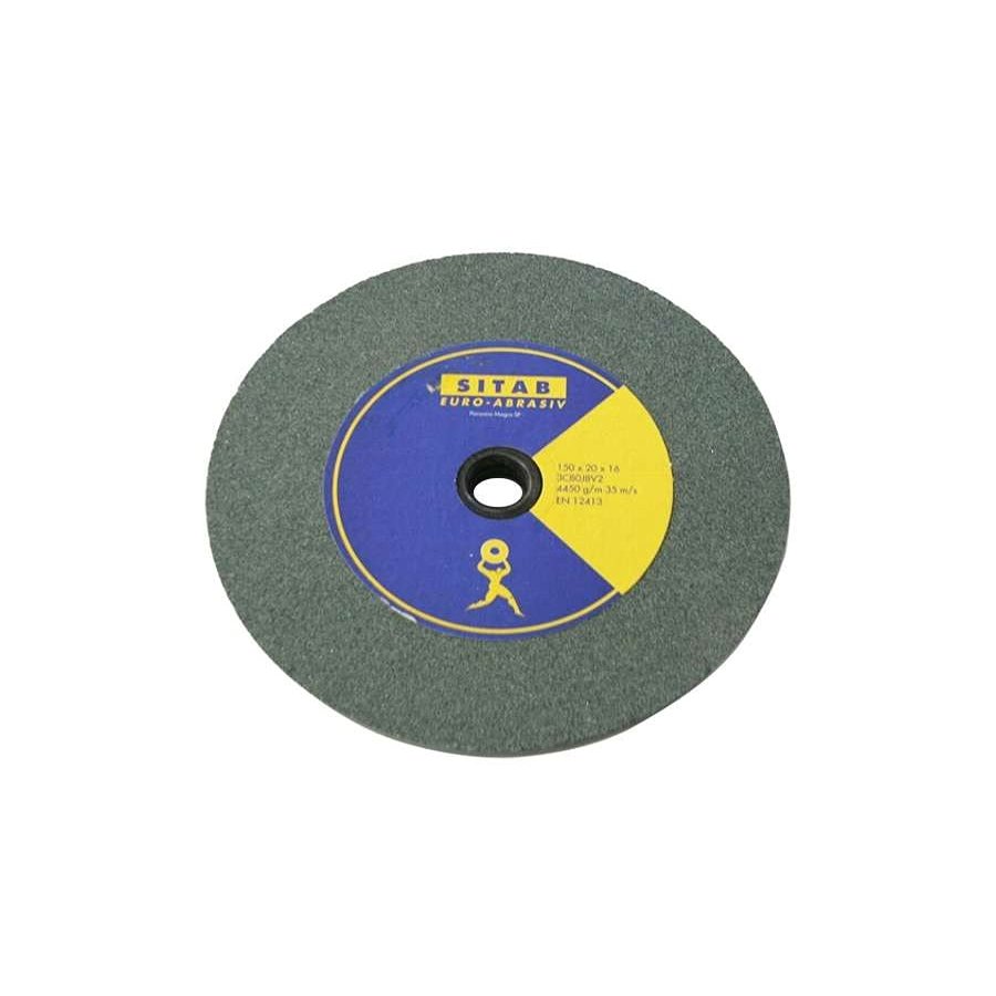 125 x 20 mm Grit 80 WIDIA Ceramic Grinding Wheel, F.20/16, sitab