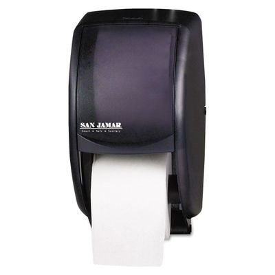 sjmr3500tbk San Jamar Duett Standard Toilet Tissue Dispenser