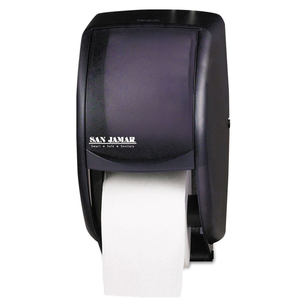 sjmr3500tbk San Jamar Duett Standard Toilet Tissue Dispenser